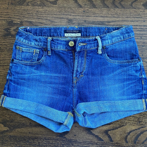 Scotch Rebelle Denim Shorts - Picture 1 of 4